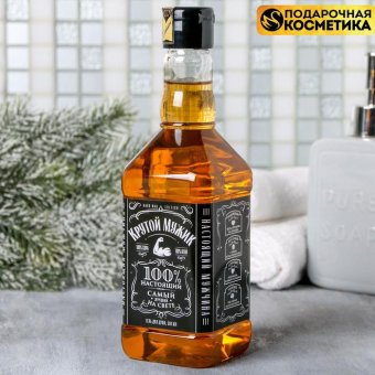 Гель для душа виски "Крутой мужик"