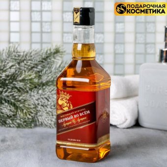 Гель для душа виски "Первый во всем"