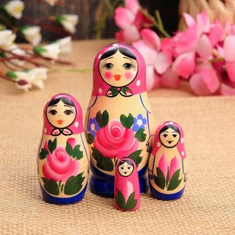 Матрешка "Семёновская", 4 куклы