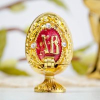 Яйцо-шкатулка «Верба» (кулич), 2 х 3.4 см