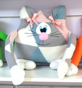 Котоподушка. Ручная работа