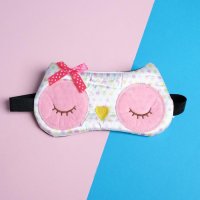 Маска для сна фигурная "Сова"