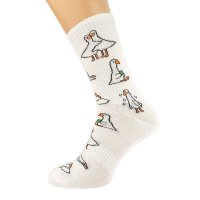 Носки 11-410 гусики (р.25, белые)