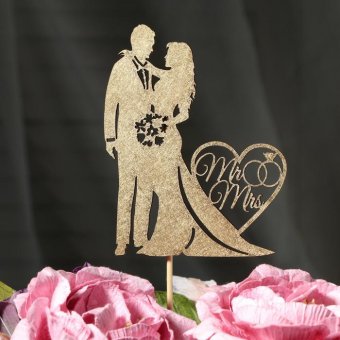 Топпер "Парочка Mr and Mrs"