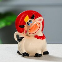 Копилка "Коровка Бусинка", 15 см