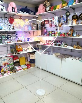 Каркас для оформления шарами/цветами, Сердце