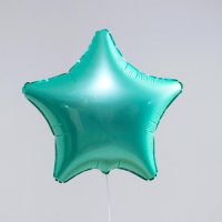 Шар фольгированный 19", звезда, мистик ментол