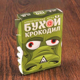Игра "Бухой крокодил"