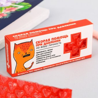 Пупырка-антистресс "Скорая помощь"