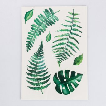 Наклейки‒переводки Green