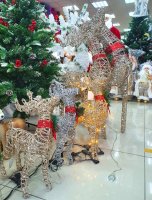 Олень светящийся, 30 см