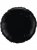 Шар фольга Круг, черный 18"