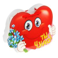 Пакет-открытка "Ты чудо"