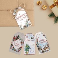 Шильдик декоративный "Новогодний микс"