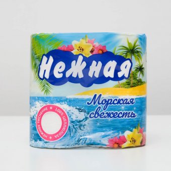 Туалетная бумага «Нежная»