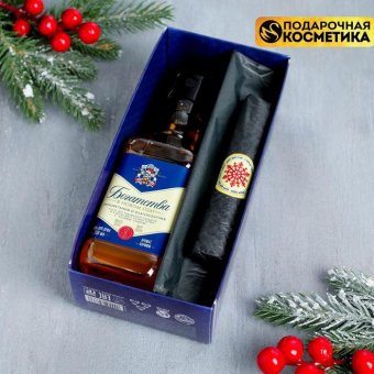 Набор "Богатства": гель для душа виски, мыло сигара