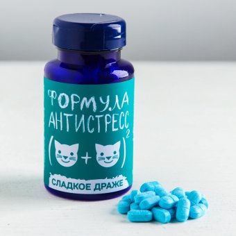 Конфеты-таблетки «Формула антистресс»